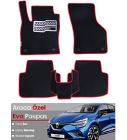 Renault Clio 5 Hatchback (2020-2025) Uyumlu EVA Paspas Tam Set – Birebir Uyum,Araca Özel Tasarım