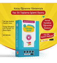 Kolay Öğrenme Yöntemiyle Yaz Sil Toplama İşlemi Oyunu