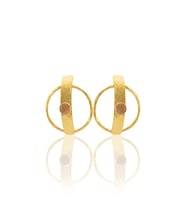 Kadir Jewellery 22 Ayar Altın Kaplama Vintage Küpe -El İşçiliği Ve Hipoalerjenik Küpe