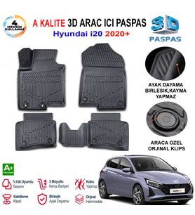 Hyundai İ20 3D Paspas Havuzlu Pro 2020 Sonrası