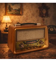 Everton Rt-680 Büyük Boy Bluetooth Usb Radyo %100 Nostaljik Çalar