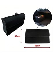 Halı Bagaj Çantası Avadanlık Düzenleyici Organizer 30X50Cm Siyah