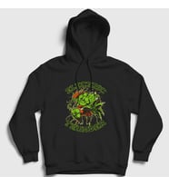 Presmono Unisex Siyah Blanka Oyun Street Fighter Kapüşonlu Sweatshirt 395441tt