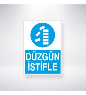 Düzgün İstifle 21x35 Arkası Yapışkanlı Levha