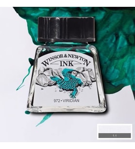 Winsor & Newton Drawing Ink Çizim Mürekkebi 692 Viridian 