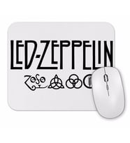 Led Zeppelin Deep Purple Mouse Pad