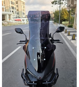MOTOCAM RKS Lince 125 Ön Cam 2021-2026 Model 78cm Siyah Renkli 4mm UZUN