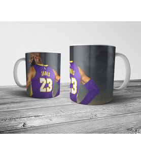 Pixxa King Lebron James Kupa Bardak Model 2