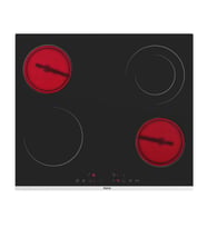 Ferre MS263 Siyah Vitroseramik Elektrikli Ocak 60 Cm, Çift Halkalı (Dual) Pişirme Gözlü
