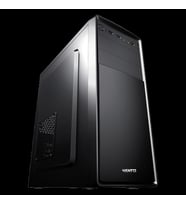 Vento Vs121s Mid Tower, 300w Siyah, Atx Kurumsal Kasa