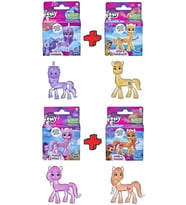 Hasbro 4'Lü Set My Little Pony Princess Petals Sunny Starscout Izzy Moonbow Hitch Trailblazer Pembe
