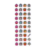 Sticker Kabartmalı Stiker Defter, Planlayıcı Kamera Valiz Şemsiye (cb486) 16x7 cm