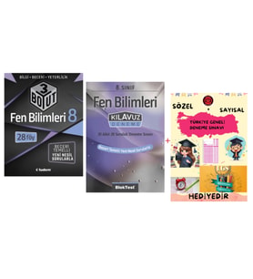 TUDEM YAYINLARI LGS FEN BİLİMLERİ 3 BOYUT BECERİ TEMELLİ SORU BANKASI - FEN BİLİMLERİ KLAVUZ DENEME