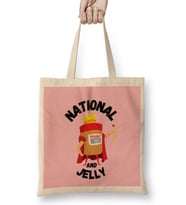 National Peanut Butter and Jelly Day Bez Çanta Uzun Saplı