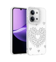 Redmi 15C Kılıf Damla Taşlı Rivas Sert PC Kılıf