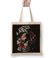 Guns n Roses Guns Roses Estampa Bez Çanta Uzun Saplı