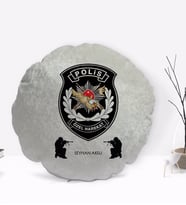 BK Gift Kişiye Özel İsimli Polis Özel Harekat Tasarımlı Dekoratif Kırlent Yastık-1
