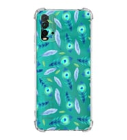 PrintiFy Xiaomi Redmi 9T Uyumlu Nazar Boncuğu 3 Baskılı Şeffaf Köşe Korumalı Antişok Kılıf