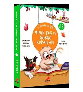 Minik Kuş ve Görgü Kuralları - 10 Kitap