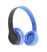 P47 Bluetooth Kulak Üstü Kulaklık Mavi