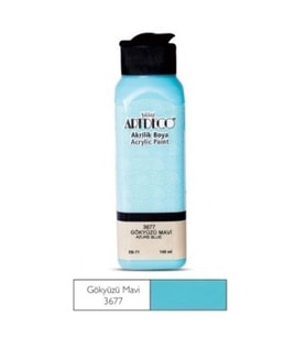 Artdeco Akrilik Boya 140 ML Gökyüzü Mavi 070R-3677 (Karışık)