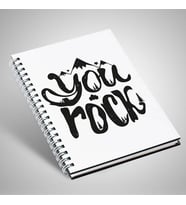 You Rock Motto Defter