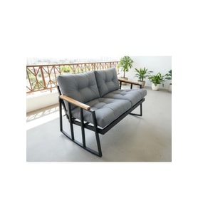 2'li Sallanan Sandalye Tv Koltuğu Kafe-balkon-mutfak-berjer-ofis Sallanır Çiftli Koltuk Miami