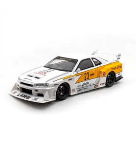 Hobbiez World Nissan Skyline GT-R R34 Liberty Walk Beyaz - 1901-411A 1:24 Model Araba