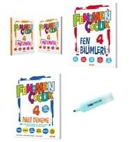 4.Sınıf Matematik-1-2 Fen Bilimleri Soru Bankası ve Paket deneme
