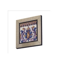 İtalyan Deseni Baskılı MDF Magnet 7X7