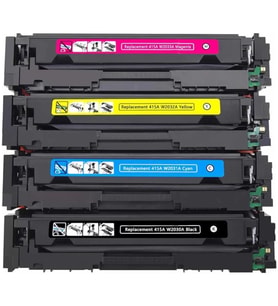 Photo Print HP Color Laserjet Pro Mfp M479FDW Uyumlu 4 Renk Muadil Toner Seti