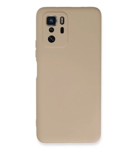Newface Xiaomi Poco X3 GT Kılıf Nano içi Kadife Silikon - Pudra