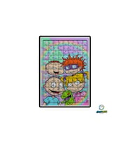 Ghostbastır Design Rugrats 99 Parça Ayaklı Puzzle – Dekoratif Çocuk Yapbozu 0185