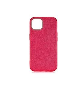 Apple iPhone 13 Mini Uyumlu Kılıf Zore Shining Silikon (Kırmızı)