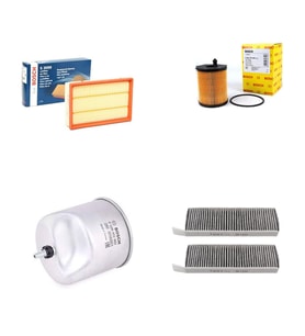 Bosch Filtre Bakım Seti DS DS5 5 1.6 e-HDi 2010-2015 Hava + Yağ F + Yakıt F. + Polen Bosch