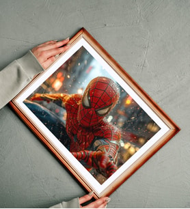 Spiderman 2 Metal Poster Metal Tablo Metal Üzerine Baskılı Metal Poster Ev Duvar Dekorasyon