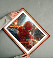 Spiderman 2 Metal Poster Metal Tablo Metal Üzerine Baskılı Metal Poster Ev Duvar Dekorasyon