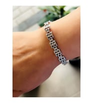 XUPING TAŞLI KORDON BİLEKLİK  17+2CM-GÜMÜŞ RENK ACR6995