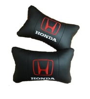 Honda Lüks Deri Oto Yastık Boyun Yastığı