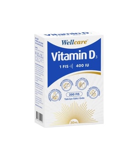 Wellcare Vitamin D3 400 IU Sprey 30 ml