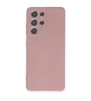 Galaxy S21 Kılıf Nano İçi Kadife - Pudra