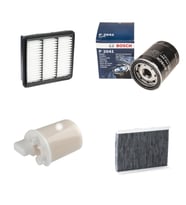 Bosch Filtre Bakım Seti Hyundai i30 1.4 109 Beygir 2009-2011 Benzinli Hava + Yağ F + Yakıt F. + Polen Sion