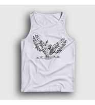 Presmono Unisex Beyaz Angel Gym Fitness Zyzz Atlet 319618tt (Beyaz)