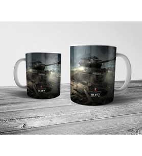 Pixxa World of Tanks Blitz Kupa Bardak Model 4
