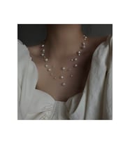 Beyaz İncili Hayalet Kolye, Söz Nişan Nikah İnci Kolye