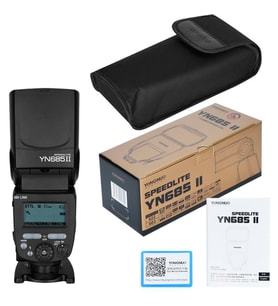 Yongnuo YN685-II C Dahili Alıcılı Canon Uyumlu HSS TTL Tepe Flaşı