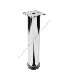 Metal Mobilya Ayağı Krom Çap 42mm - 20cm (4 Adet)