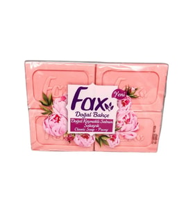 Fax Doğal Bahçe Şakayık Kalıp Sabun 4x125 gr 4 Adet