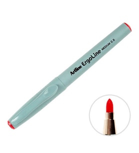 Artline 3600 Ergoline Yazı Kalemi 0,6 mm Kırmızı