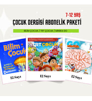 7-12 Yaş Çocuk Dergisi Abonelik Yıllık Paketi (STD)